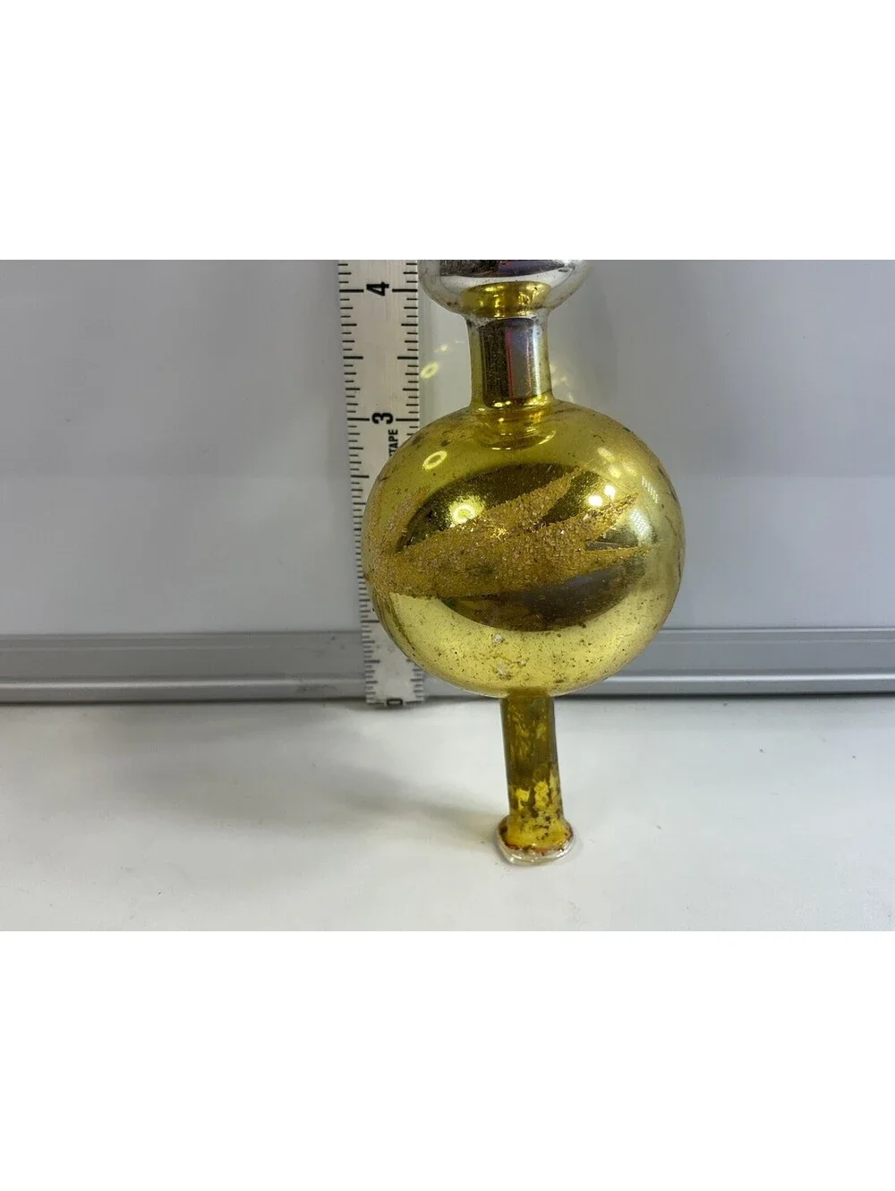 Lanissa Vintage Tree Topper Blown Glass West Germany